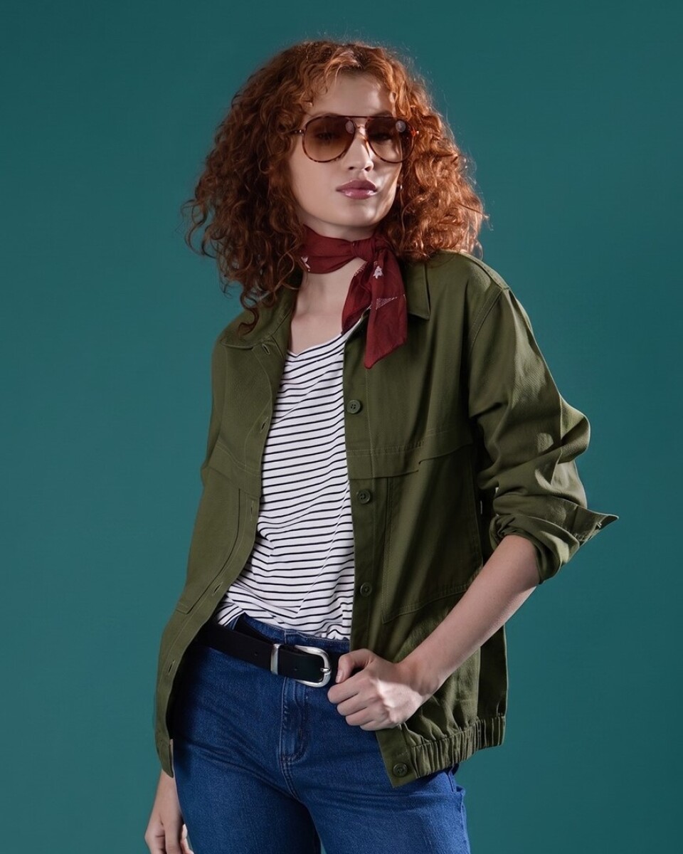Campera de Sarga 