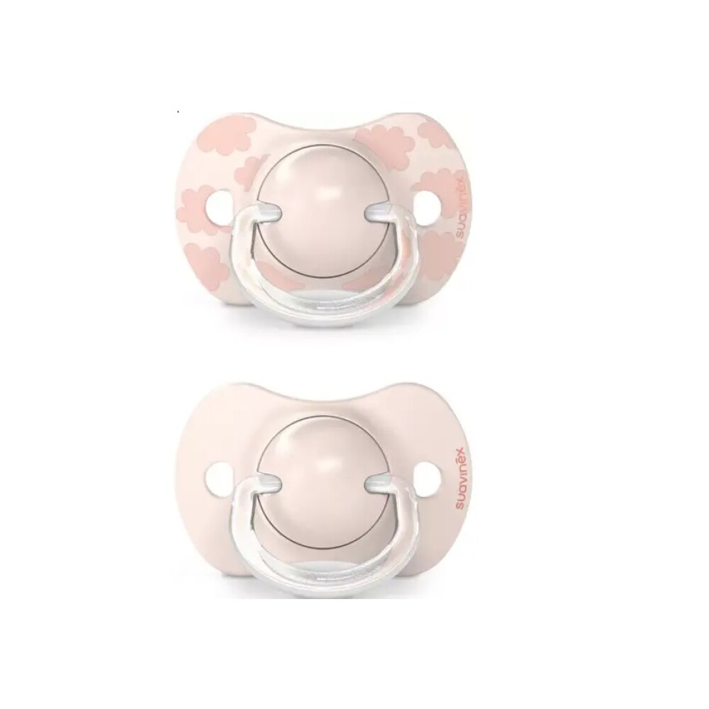 Set x2 chupete fisiologico Suavinex 0 a 6 M Dreams Rosa