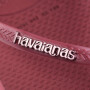 Slim Square Logo Metallic - Mujer Amaranto