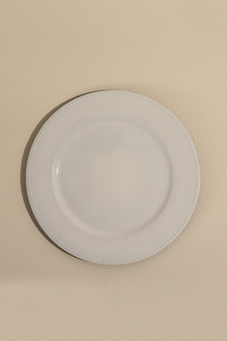 Plato De Sitio Blanco