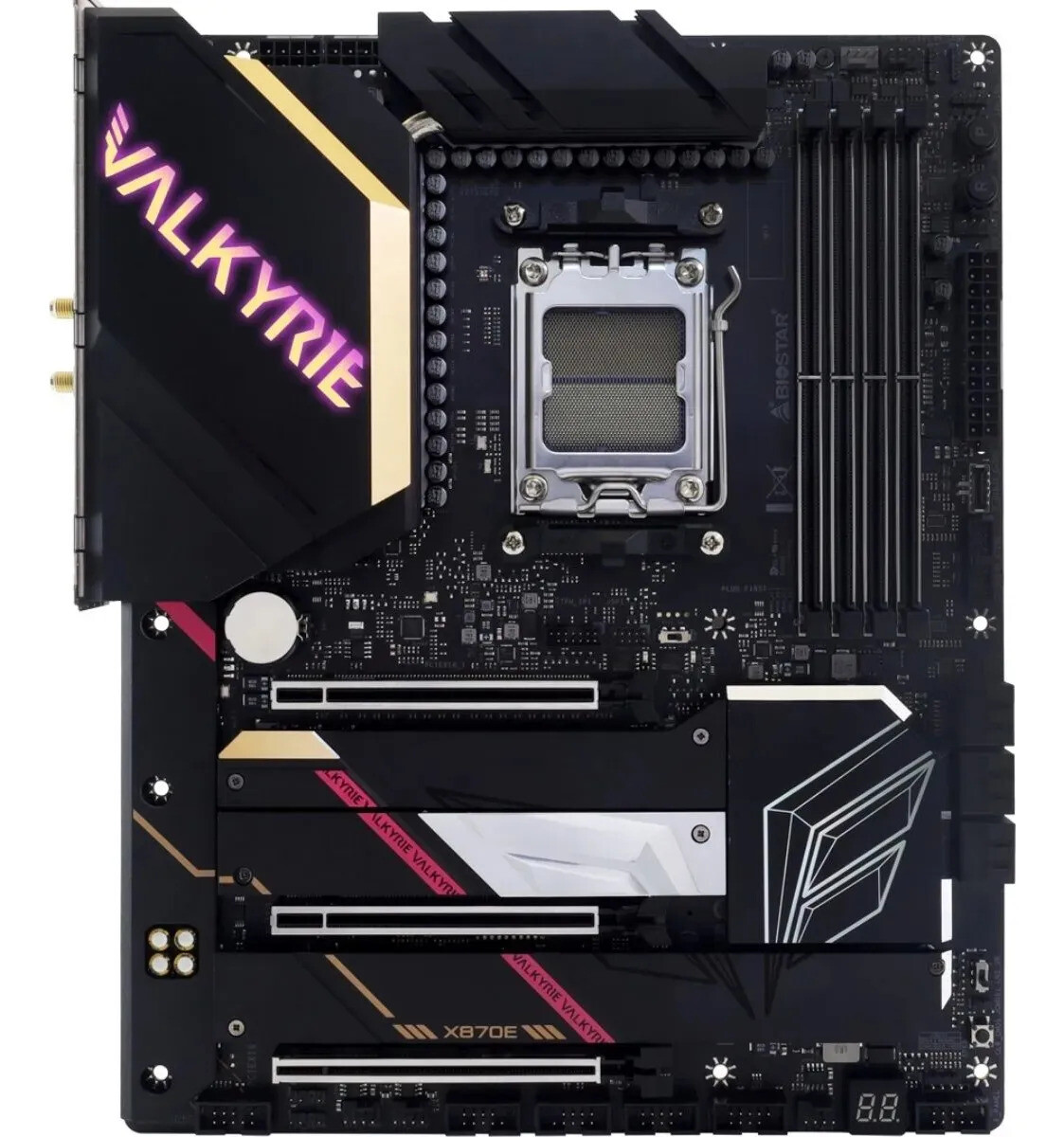 Motherboard Biostar X870e Valkyrie Am5 Ddr5 Atx - PLACA MADRE BIOSTAR X870E VALKYRIE AM5 