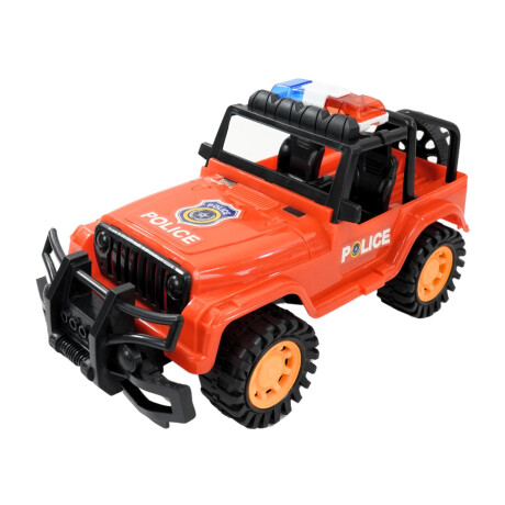 Jeep policia 4x4 a friccion Jeep policia 4x4 a friccion