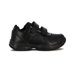 Lotto champion niño/a tennis cuero c/velcro negro negro Negro-Negro
