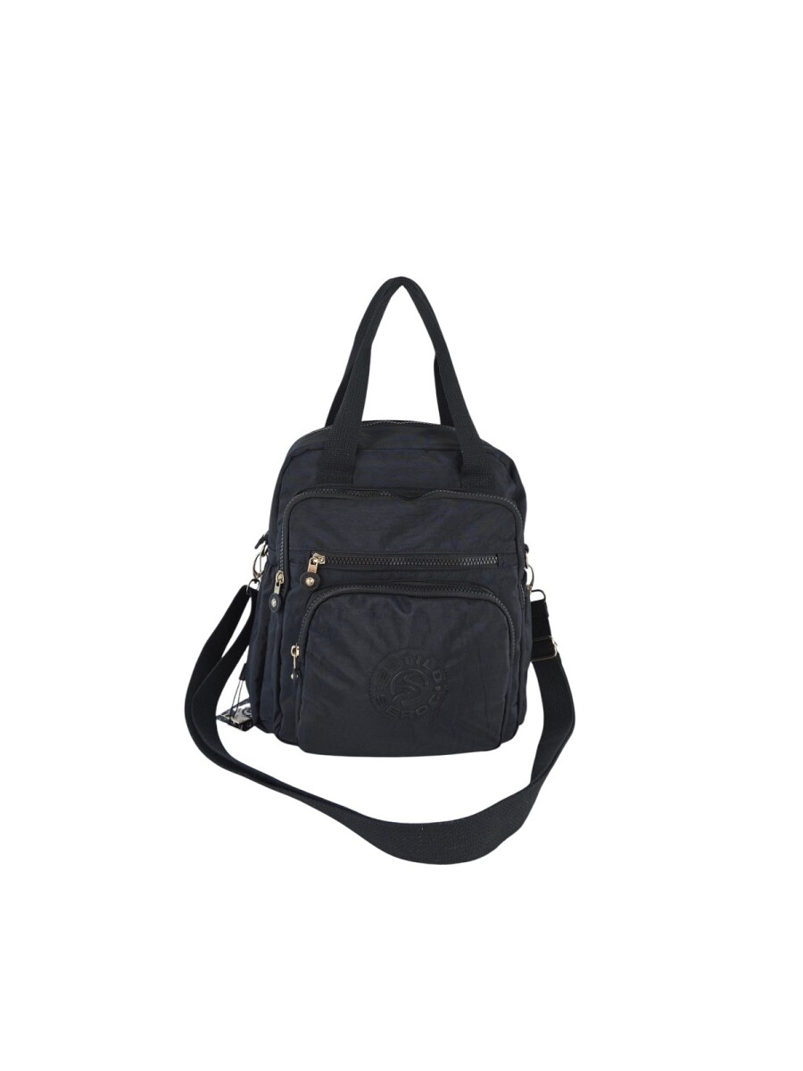Bolso mochila y morral - Negro 