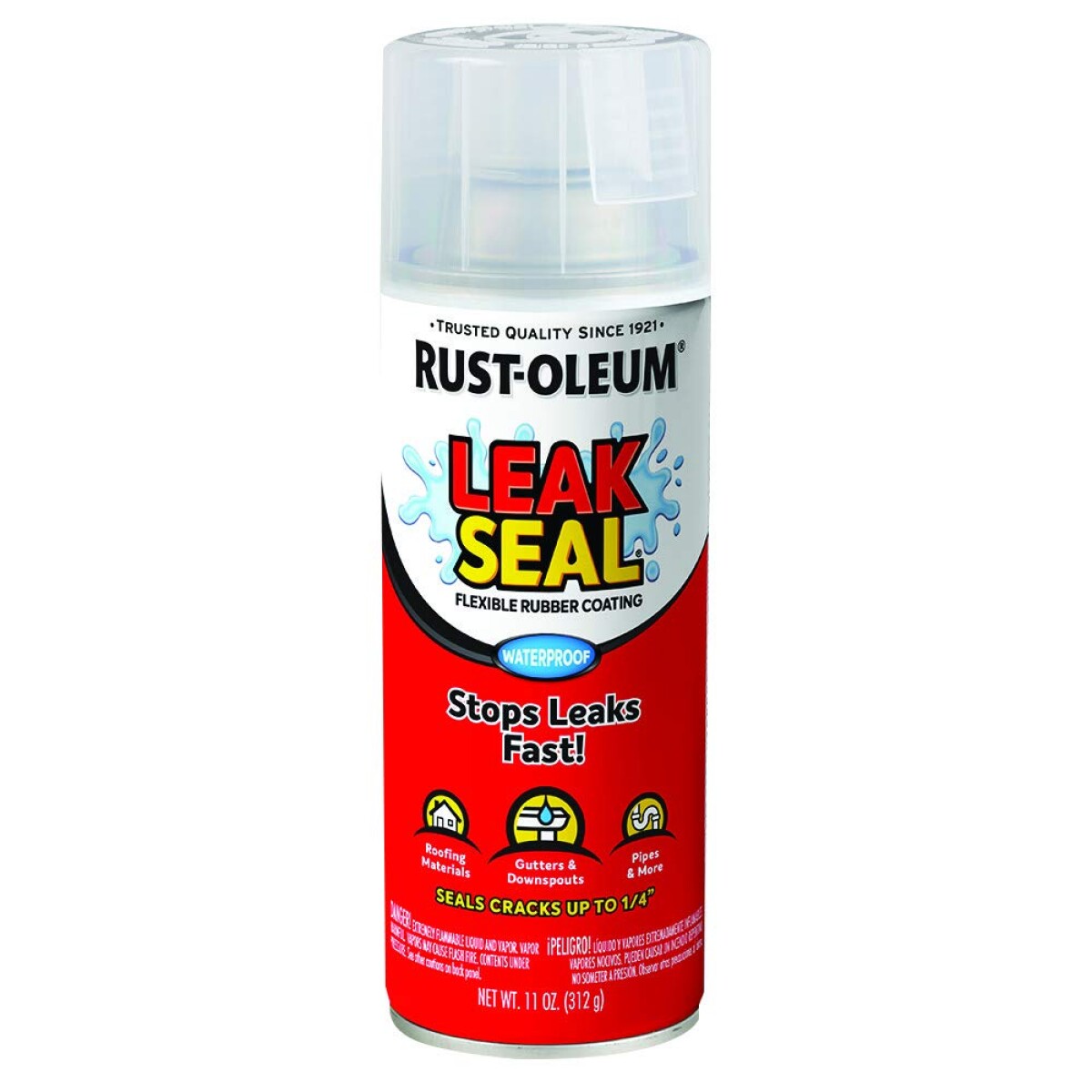 Sellador Flexible Transparente LeakSeal 312g Rust-Oleum 