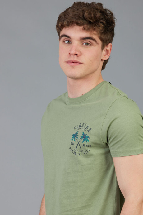 T-SHIRT GODER PARADOX Verde