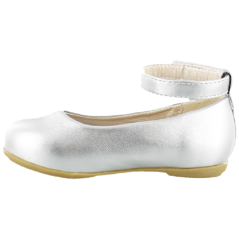 Zapatos Infantiles Croco Kids Casual Plateado