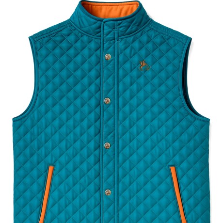 Chaleco Capitoneado de Hombre Ecuestre Turqueza 2