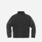 Sweater media polera con botones en hombro GRIS OSCURO
