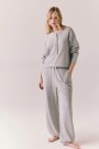 WAFFLE THERMAL THAYNE LONG SLE Gris