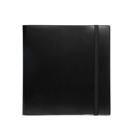 Carpeta con Elástico 12 Bolsillos - Negra Carpeta con Elástico 12 Bolsillos - Negra