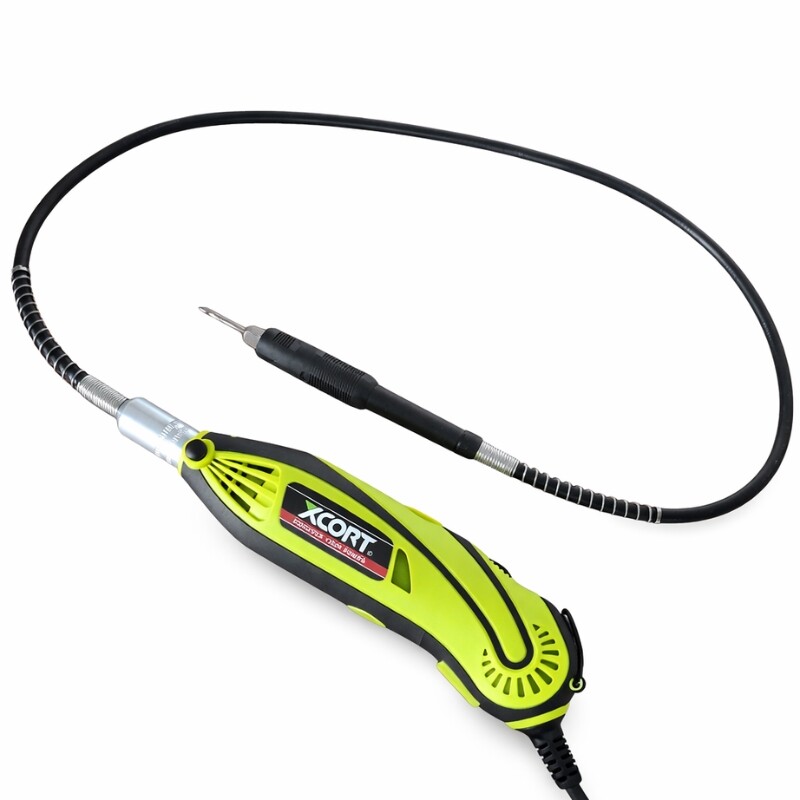XCORT MINI TORNO MULTIPROPOSITO VELOCIDAD VARIABLE SET 211 PIEZAS 135W Xcort Mini Torno Multiproposito Velocidad Variable Set 211 Piezas 135w