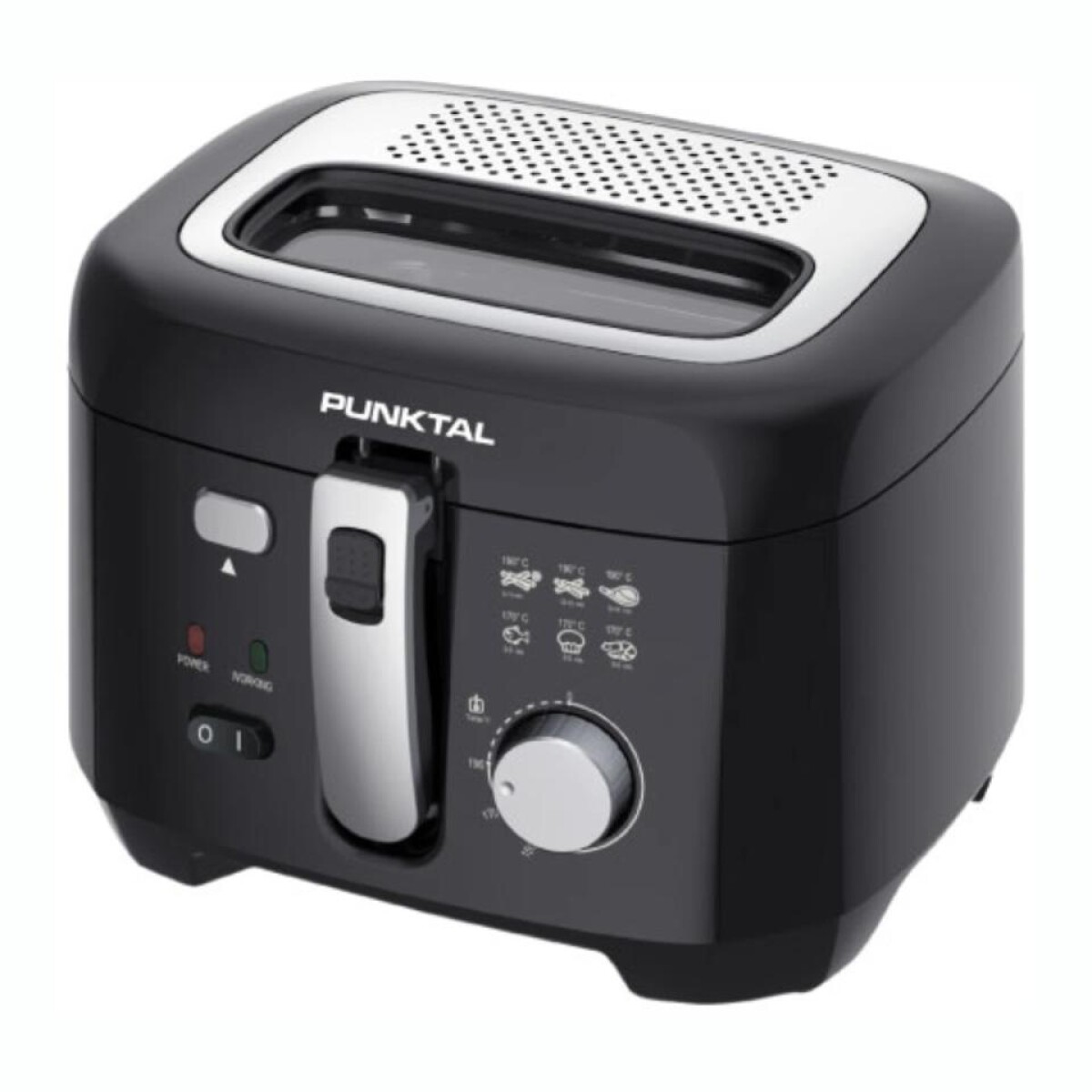 Freidora PUNKTAL PK-FR105 Capacidad 2.5L Acero Inoxidable 