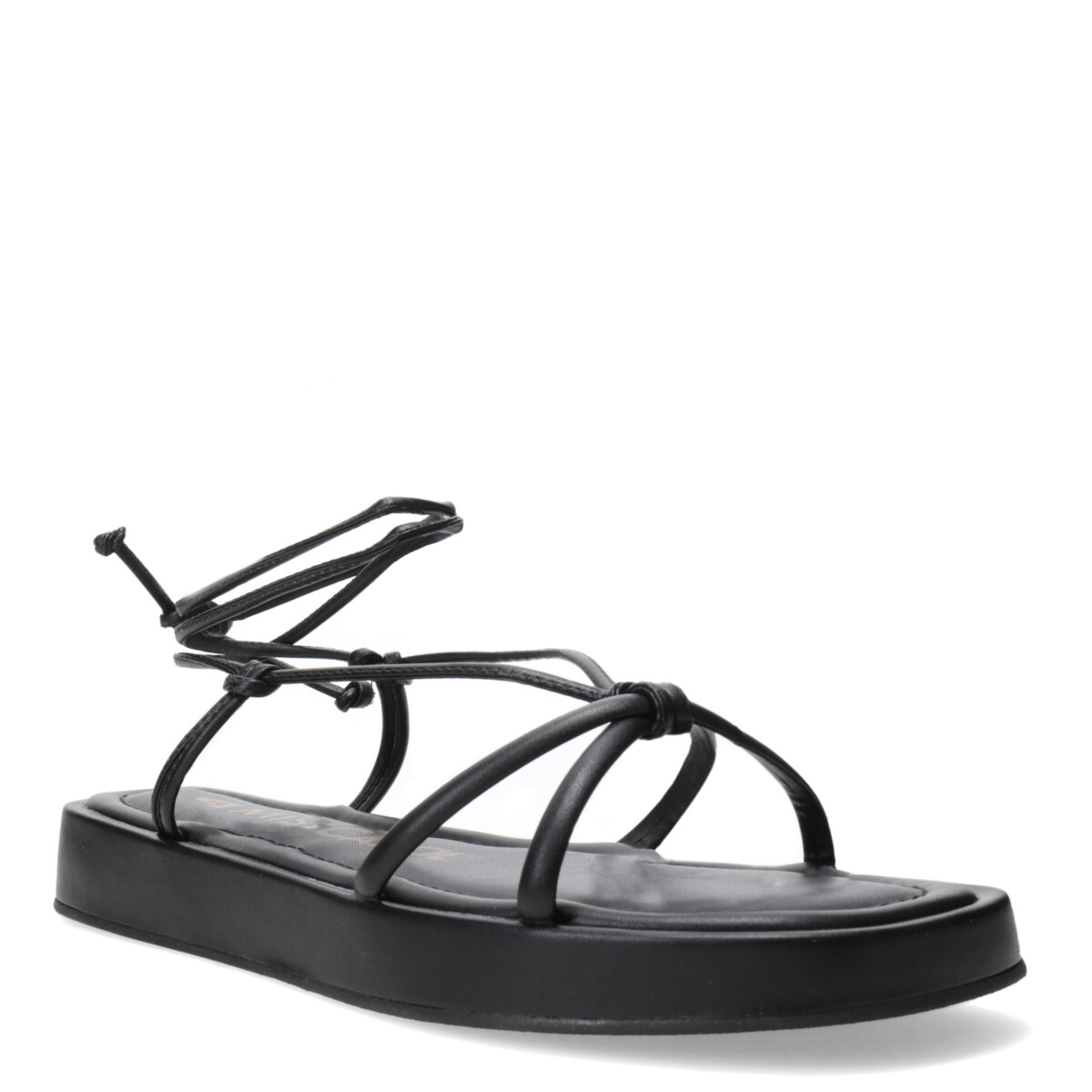 Sandalias de Mujer Miss Carol SINF con tiras para atar MissCarol - Negro 