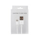 Cable Cargador USB A a Lightnin Compatible con iPhone con Caja de 2 Metros