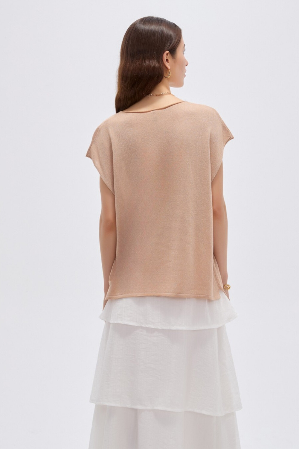 Remera Tiralle Beige Oscuro
