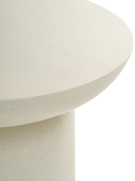 Mesa de centro LYDUM Ø60 gris/beige Mesa de centro LYDUM Ø60 gris/beige