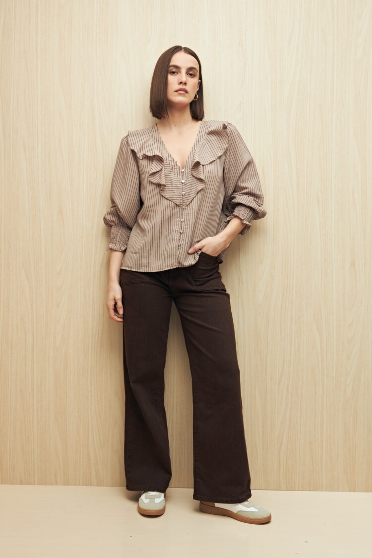 CAMISA FARIA Café