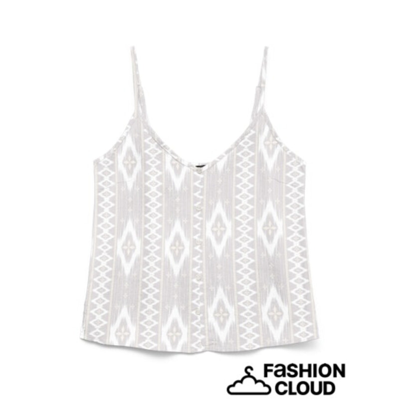 VMMYMILO SINGLET TOP WVN GA BOO Silver Lining
