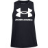 UA W LIVE SPORTSTYLE TANK-BLK BLK-001