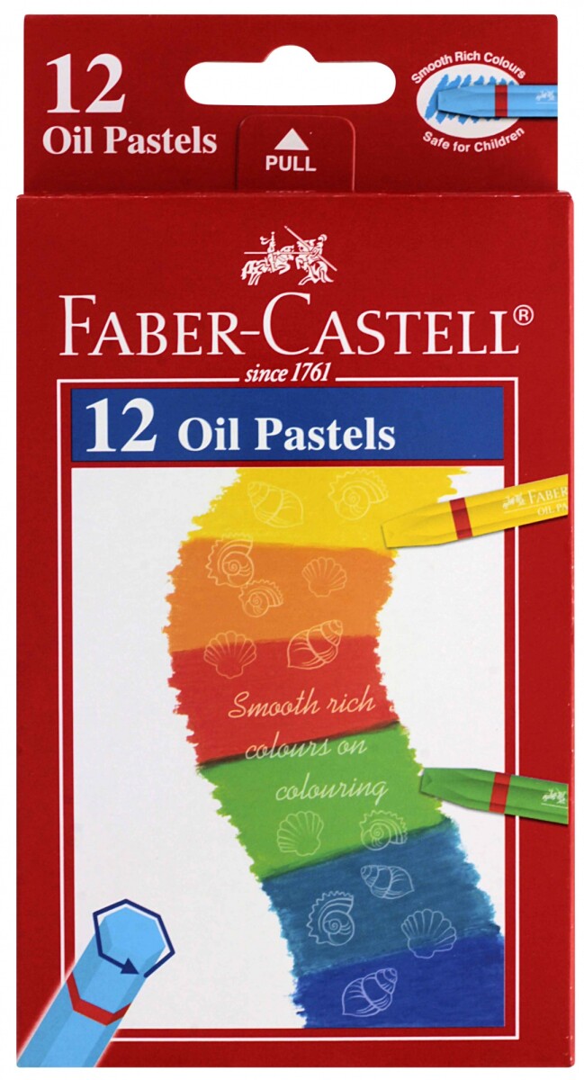 OLEO PASTEL FABER PENTEL PHN12 X 12 COLORES — El Clon