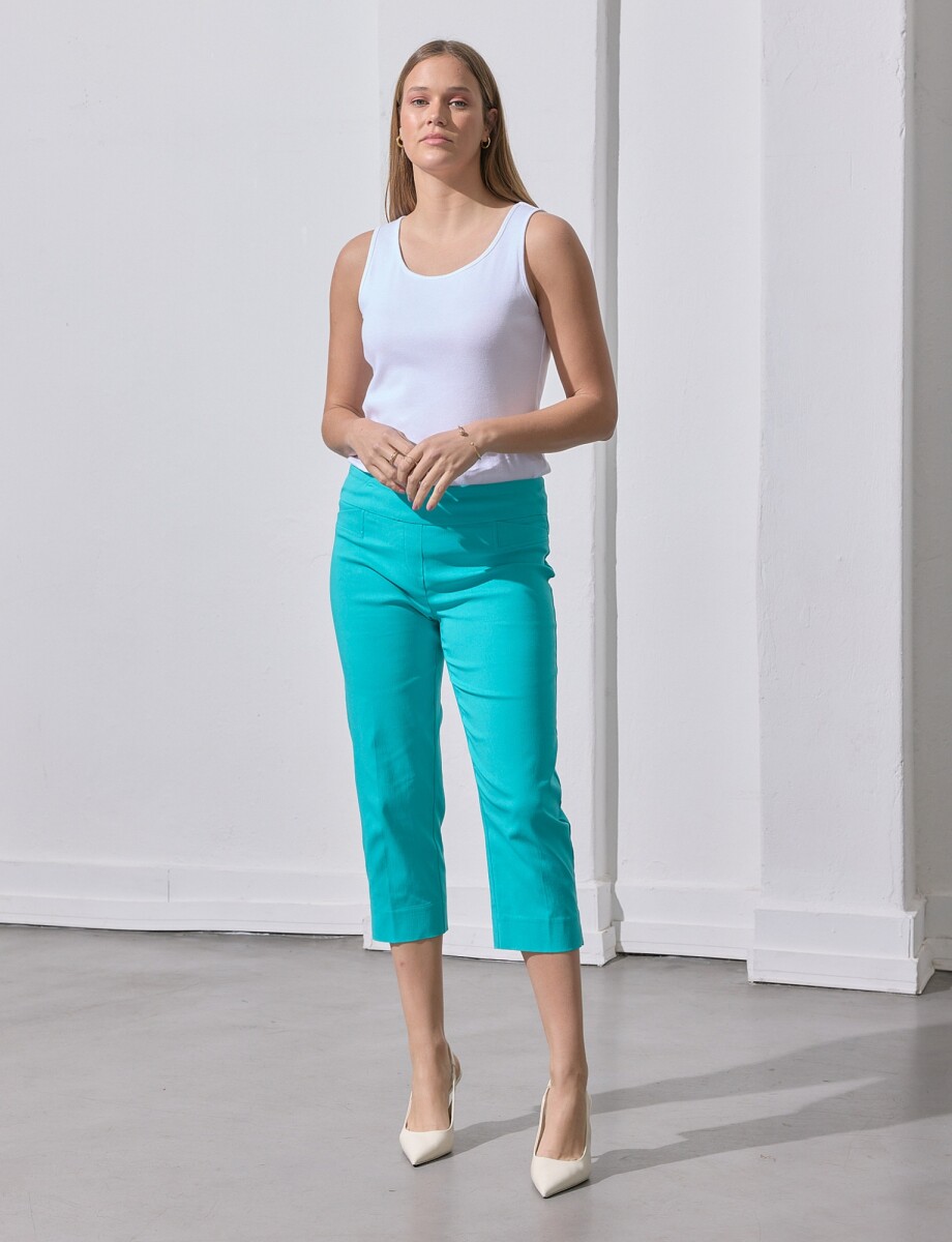 Capri Pull On - Turquesa 