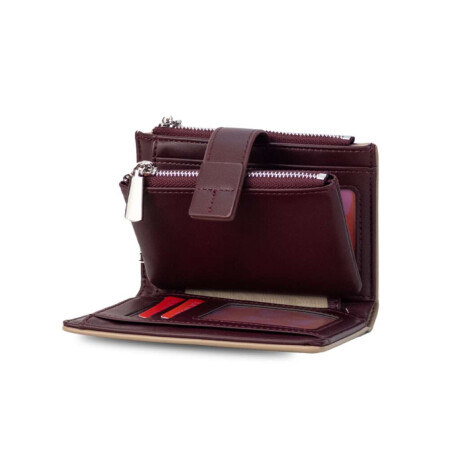 Billetera Simona Topo C/Bordeaux
