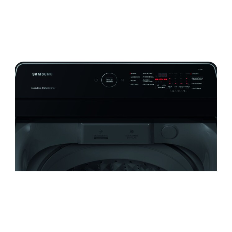 Lavarropas Samsung 19 kg Carga Superior EcoBubble WA19CG6441BWZS Lavarropas Samsung 19 kg Carga Superior EcoBubble WA19CG6441BWZS
