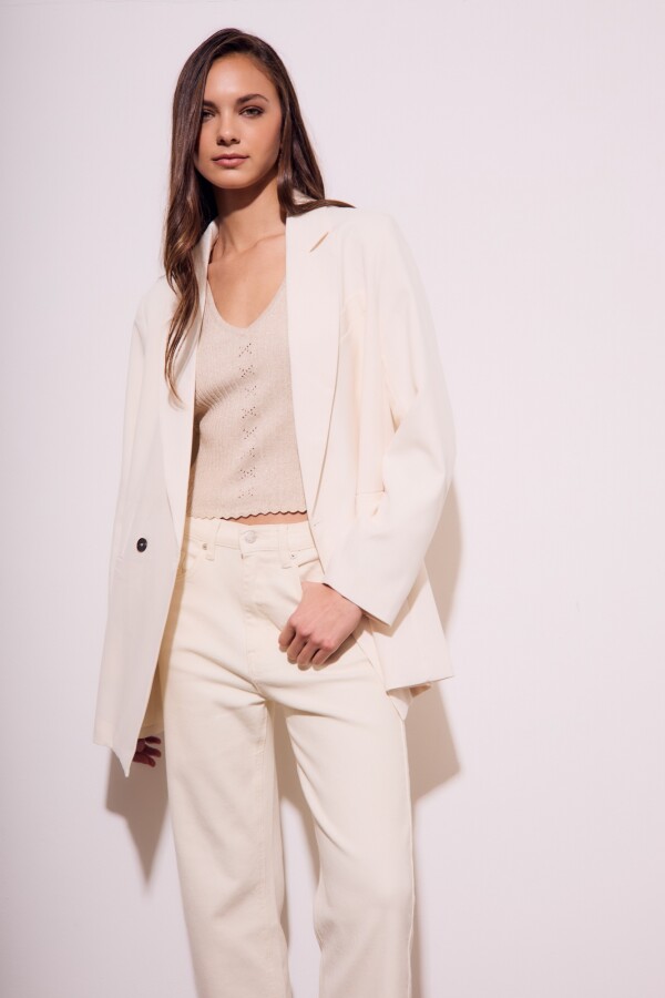 Blazer Off White