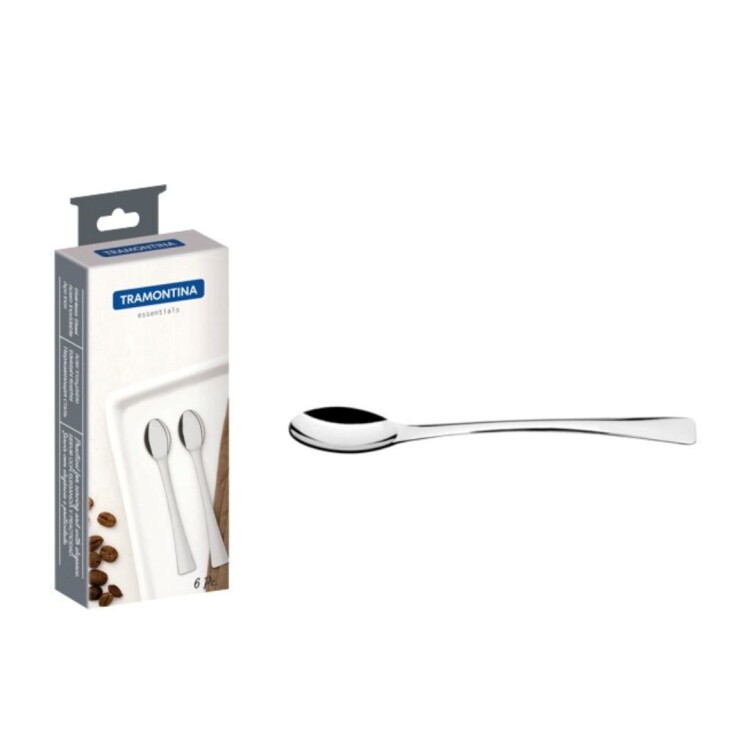 CUCHARAS CAFÉ EXPRESSO 6PC PLATA