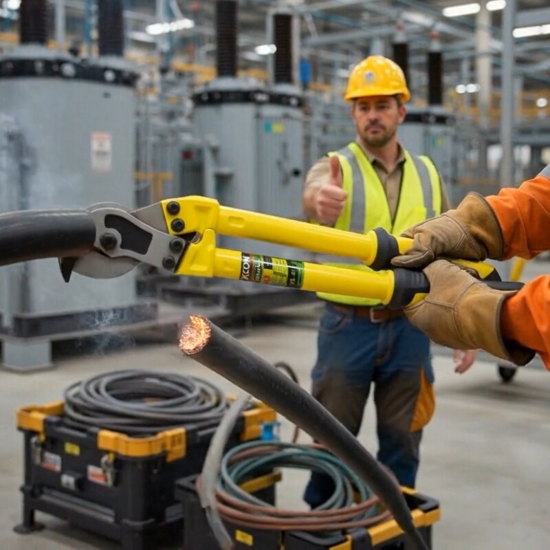 XCORT ALICATE CORTACABLE INDUSTRIAL 18 PULGADAS Xcort Alicate Cortacable Industrial 18 Pulgadas