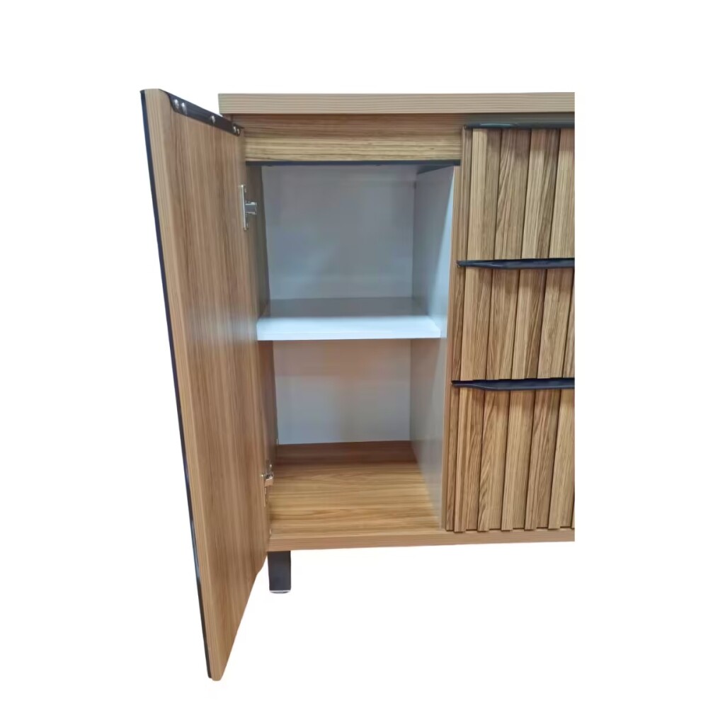 Mueble de baño de pie Cecilia Nogal 78cm sin bacha Mueble De Baño De Pie Cecilia Nogal 78cm Sin Bacha