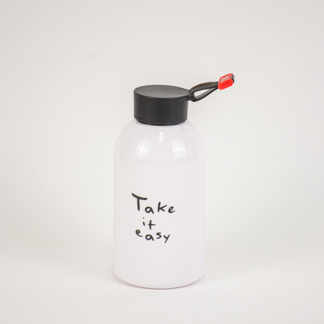 Botella Térmica Take It Easy 500 Ml Blanco