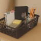 Cesto organizador raso 9L NEGRO