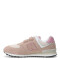 Championes Infantiles New Balance Lifestyle Velcro 574 Camel - Beige - Rosado