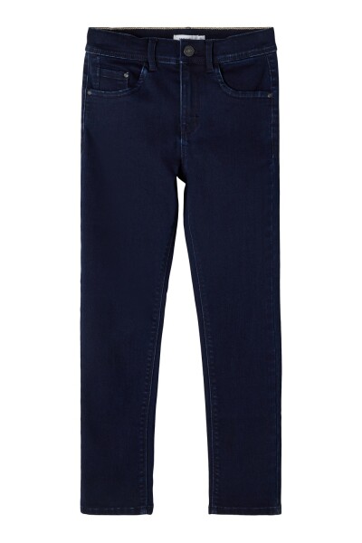 Slim Fit Jeans Dark Blue Denim