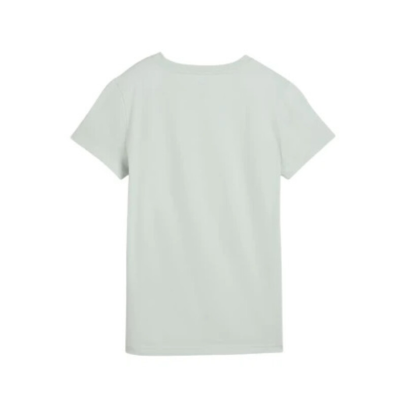 Remera Puma ESS Centered Cat Logo Tee Mujer 692916 29 Verde Claro