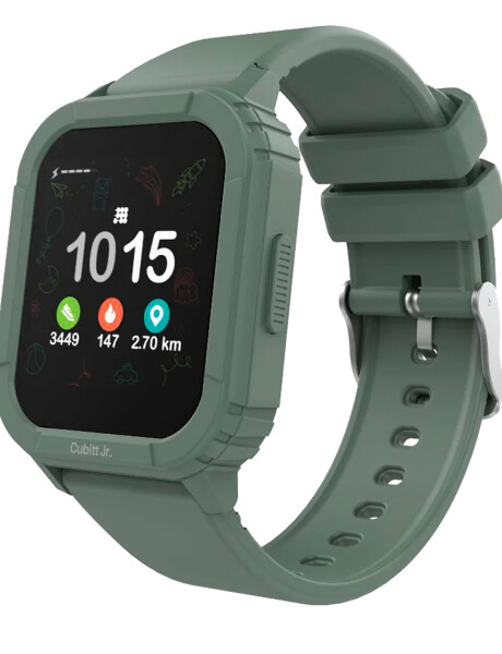 Reloj inteligente smartwatch para niños Cubitt Junior CTJR Verde