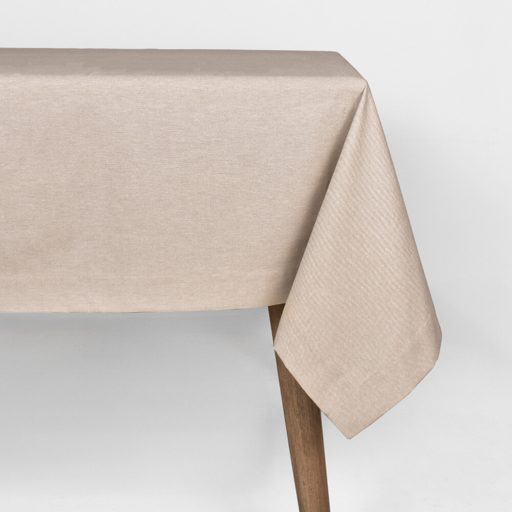 Mantel Cretona Beige 220x220 cm
