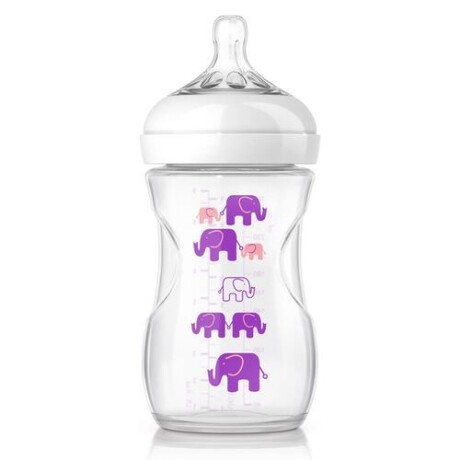 Mamadera Philips Avent Natural Elefante 260 Ml 628/17 001