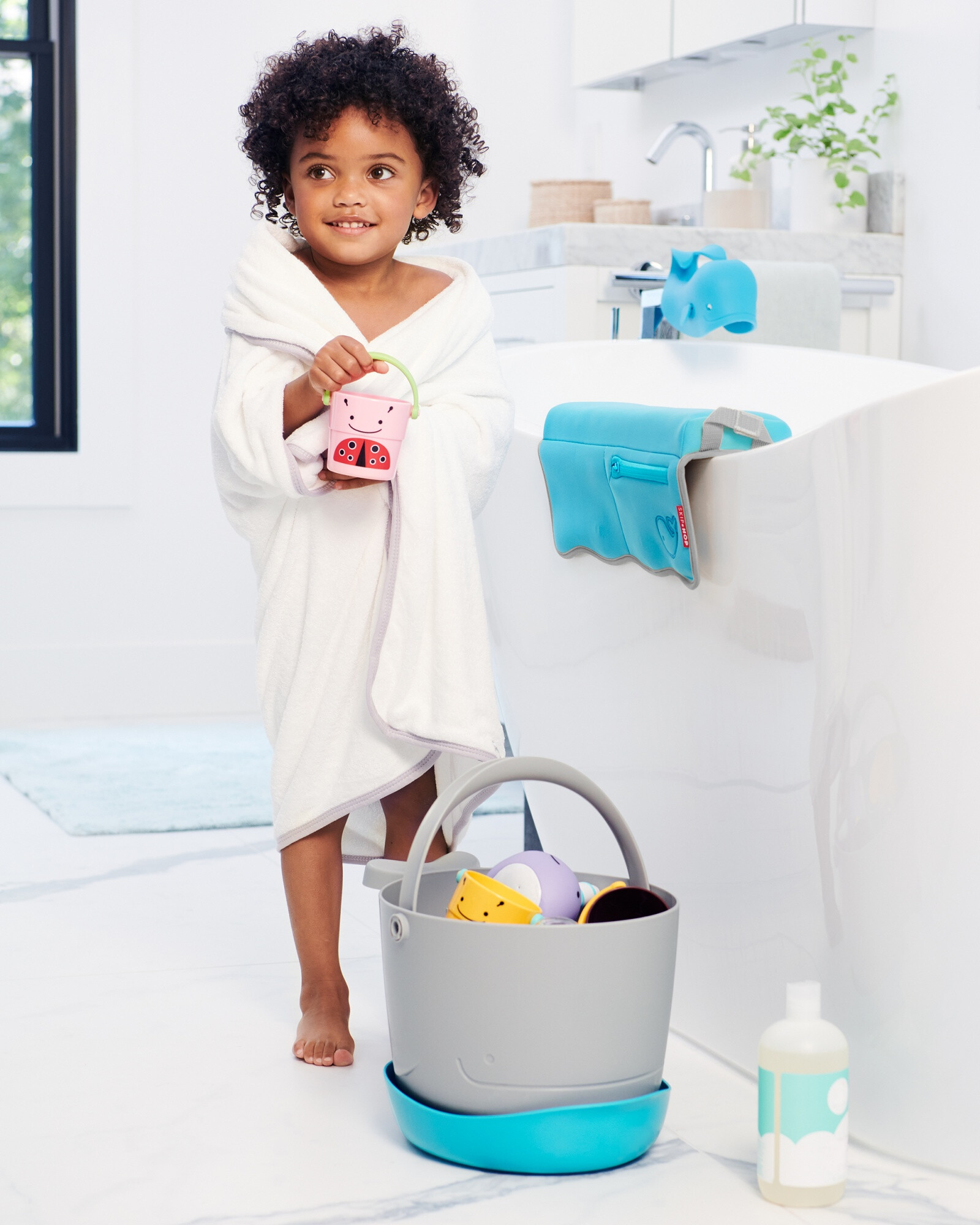 Cubo para juguetes de baño Cubo para juguetes de baño