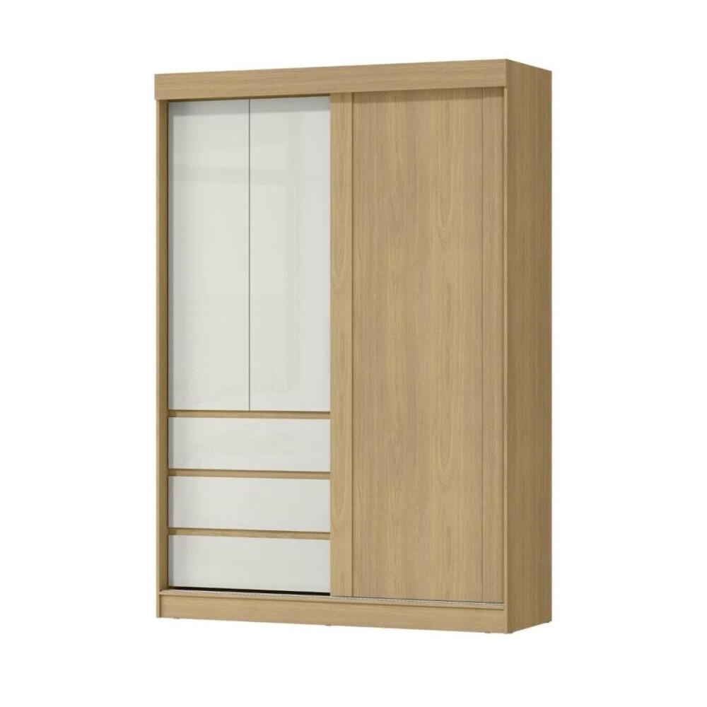 ROPERO - BAGDÁ 2 PUERTAS CORREDIZAS + 3 CAJONES ROPERO - BAGDÁ 2 PUERTAS CORREDIZAS + 3 CAJONES