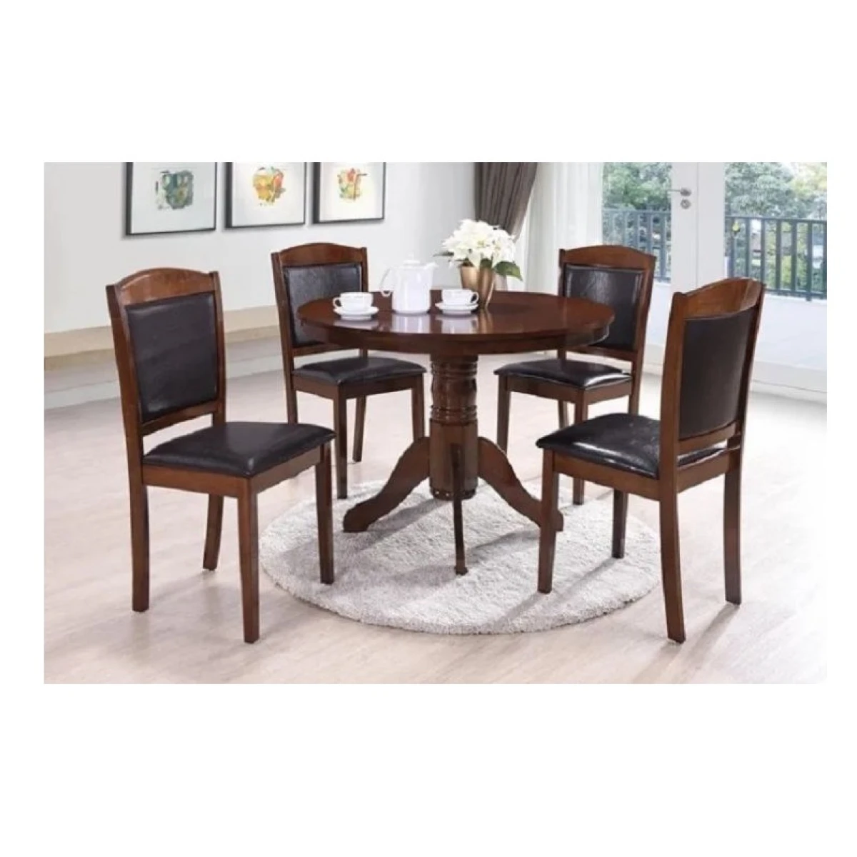 JUEGO DE COMEDOR VAIMACA 1+4 