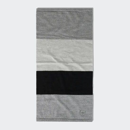 Bufanda Buff Merino Move Block Gris