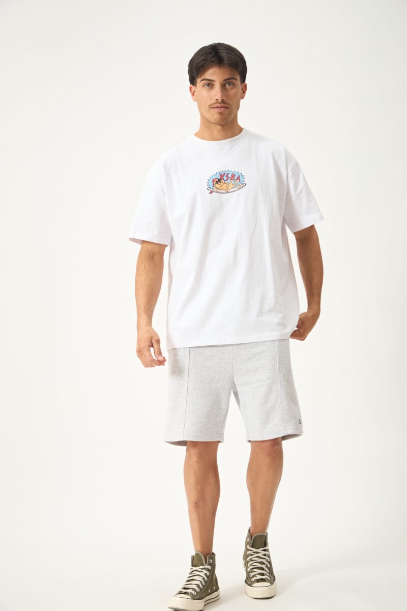 REMERA THE WAVE - BLANCO 