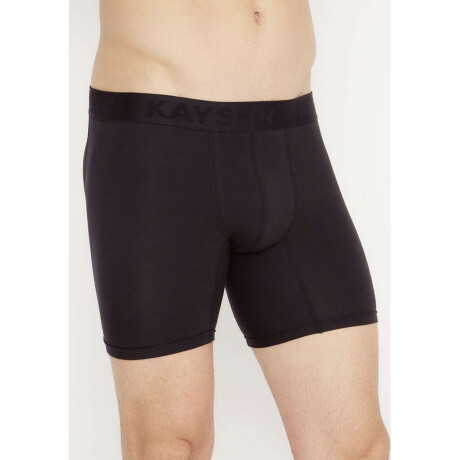 93-400 boxer largo liso Negro