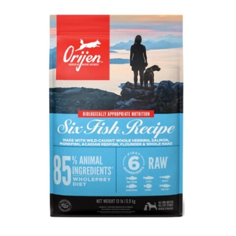 ORIJEN Six Fish Dog 13LB Orijen Six Fish Dog 13lb
