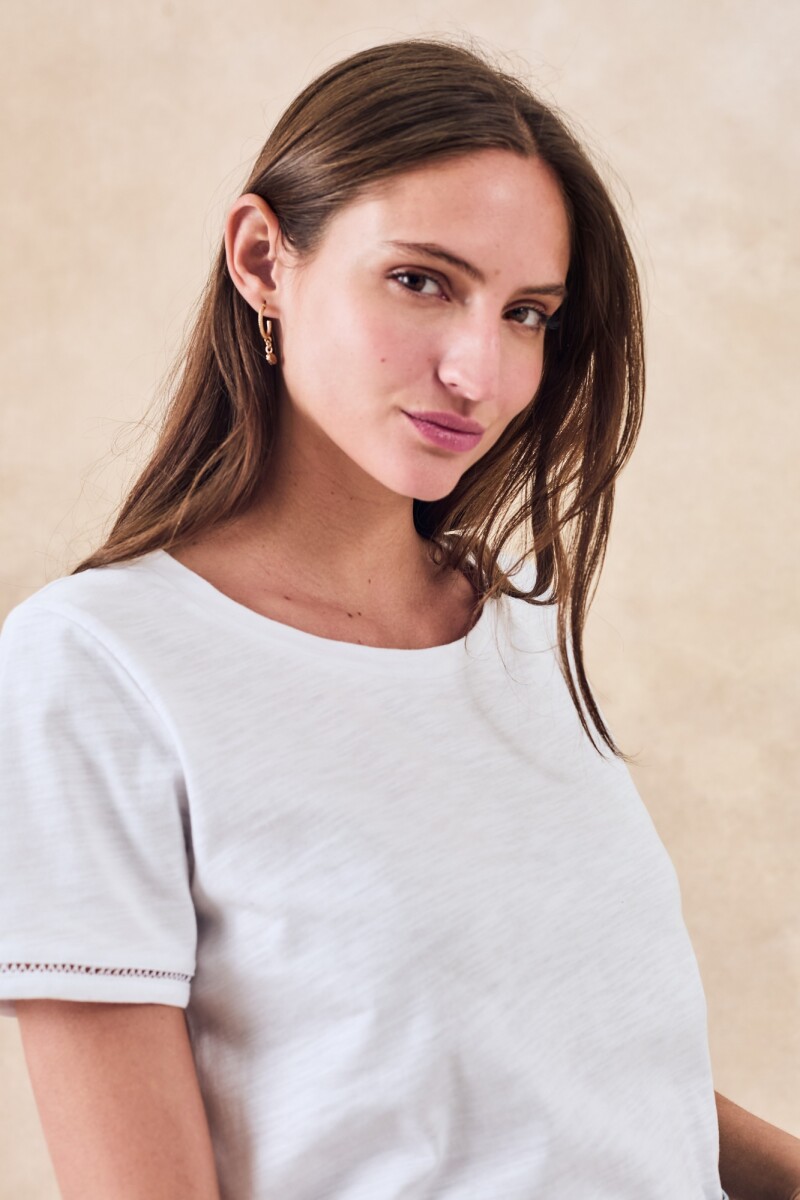 Remera Algodón Blanco
