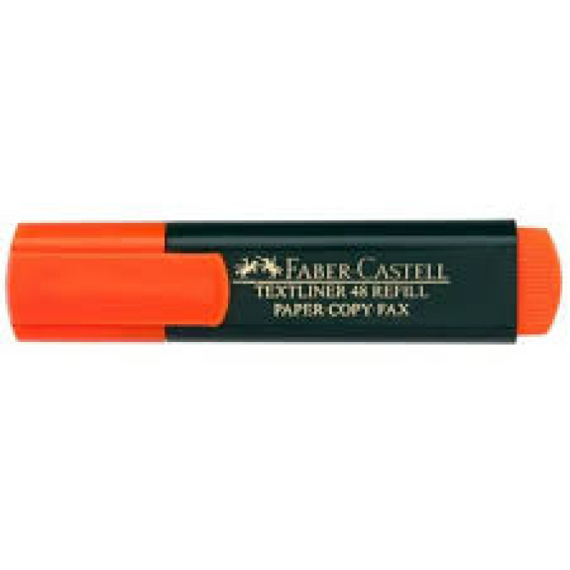 Resaltador Grueso Faber-Castell Naranja #Resaltador Grueso Faber-Castell Naranja