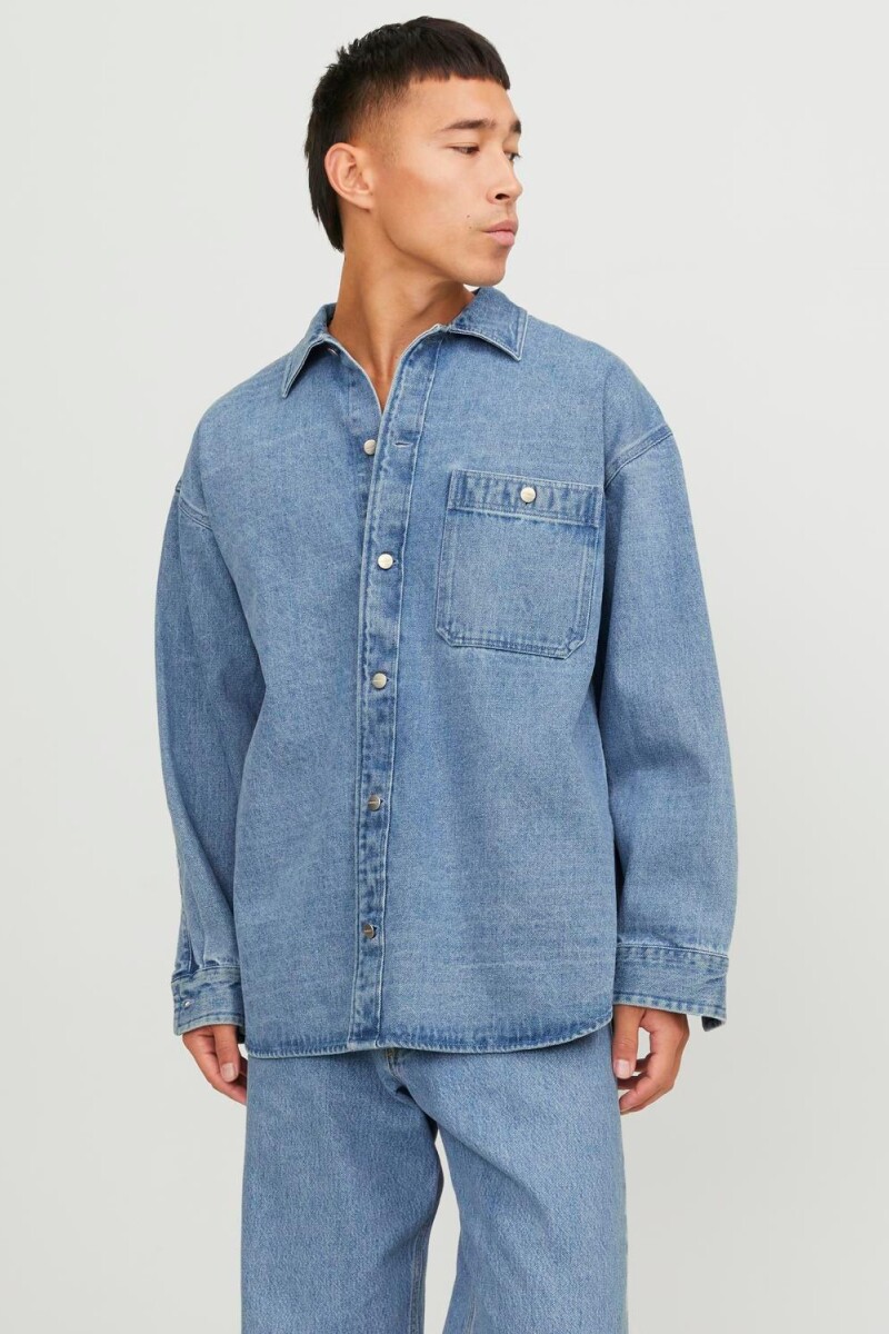 Sobrecamisa Santorini Denim Light Blue Denim